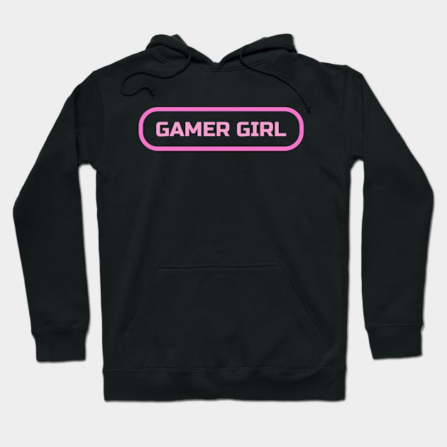 Gamer Girl Hoodie by Tip Top Tee's